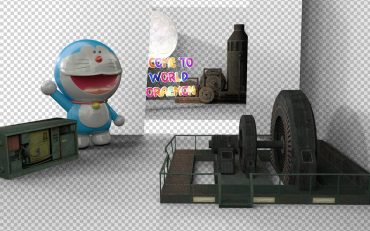 Maya – STEAM ENGINE – MULTI PASS RENDERING